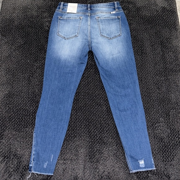 Vici For Kancan Light Wash Distressed Jeans NWT - Picture 6 of 15